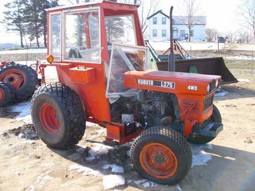 KUBOTA L275 FILTRY